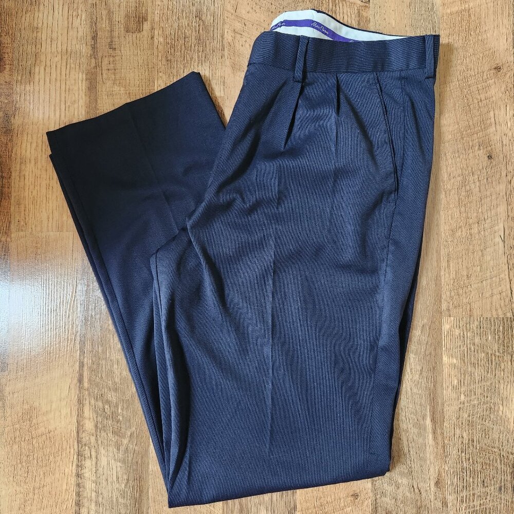 Alan Flusser Men's Pleated Front Pants 38Wx34L
